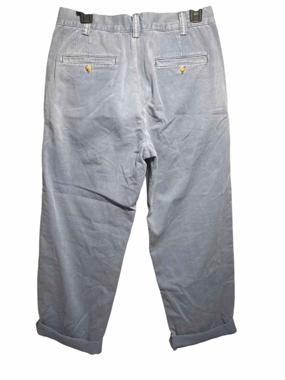 NWT Polo Ralph Lauren Petite Light Blue Straight-Leg Chino Pants 2P MSRP $198